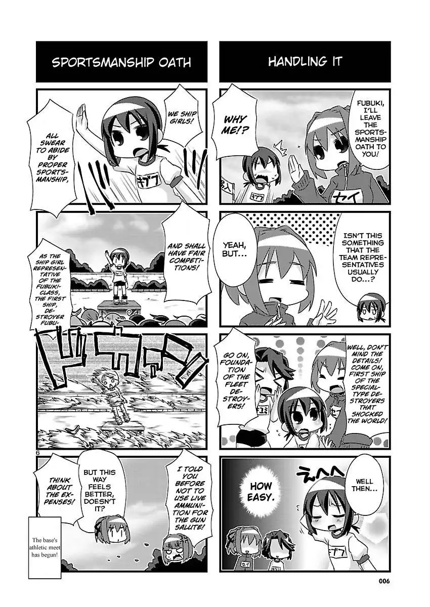 Kantai Collection - Kankore - 4-koma Comic - Fubuki, Ganbarimasu! Chapter 59 6